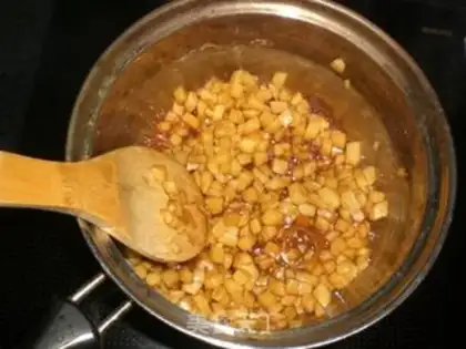 Make Caramel apple cookies step 3