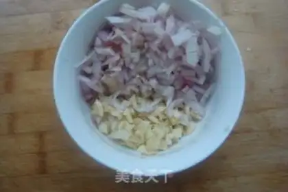 Make Doudou mushroom sauce step 2
