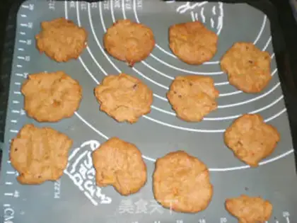 Make Caramel apple cookies step 9