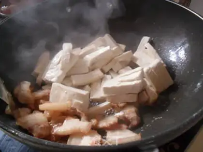 Make Tofu drys and makes bouquets step 3
