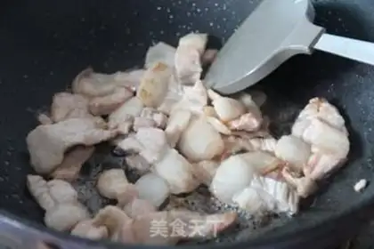Make Onion potatoes step 1