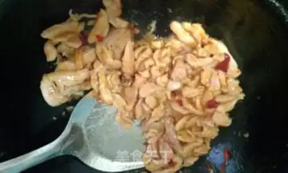 Make Fish chicken silk step 6
