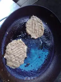 Make Chicken burger step 4