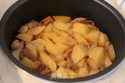 Make Onion potatoes step 9