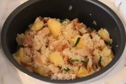 Make Onion potatoes step 11
