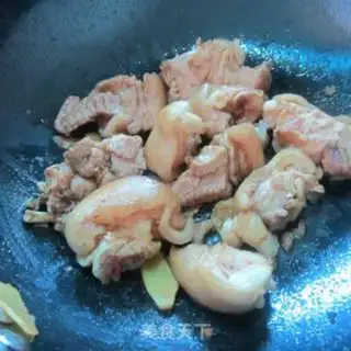 Make Black Beans Steaming Pigfoot step 4