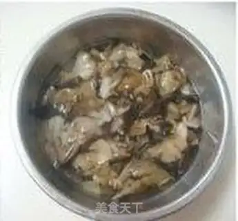 Make Chicken stew mushrooms step 2