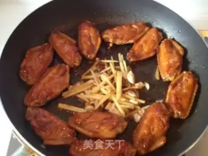 Make Sweet chicken wings step 4