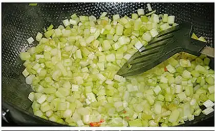Make Spicy celery step 2