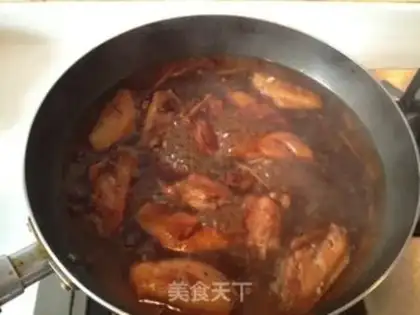 Make Sweet chicken wings step 5