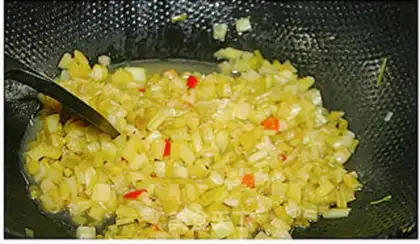 Make Spicy celery step 3