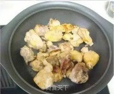 Make Chicken stew mushrooms step 6