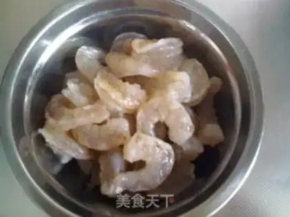 Make Snowflake shrimp step 2