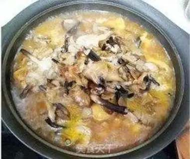 Make Chicken stew mushrooms step 10