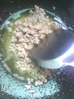Make Bad meat beans step 3