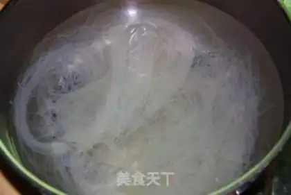 Make Garlic fan floss step 4