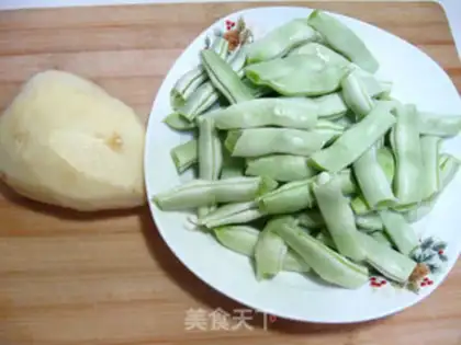 Make Potato-peased powder step 0