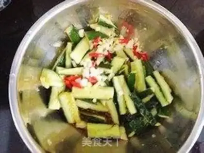 Make Shoot the cucumber step 5