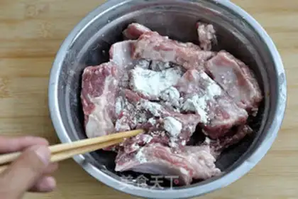 Make Sour bean-fruit chops step 9