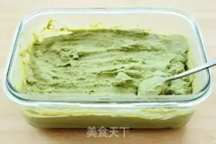 Make Green tea ice cream step 18