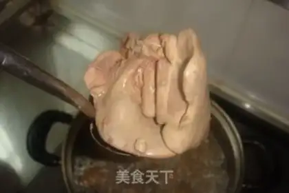 Make Salted chicken liver step 5
