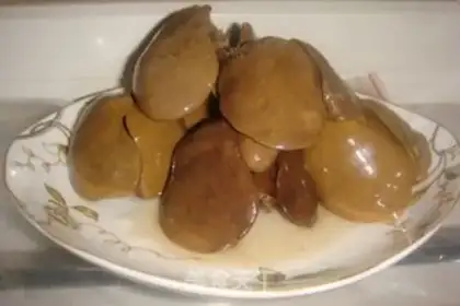 Make Salted chicken liver step 6