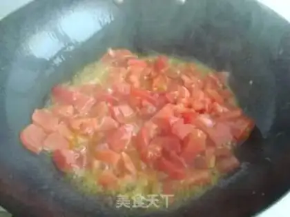 Make Tomato eggs for noodles step 5