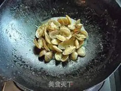 Make Curry clams step 6