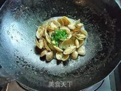 Make Curry clams step 7