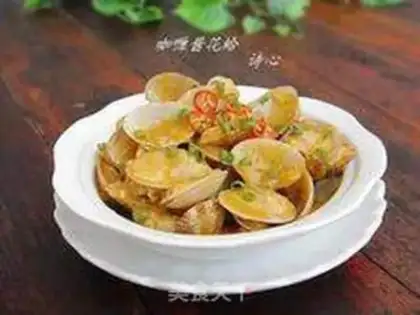 Make Curry clams step 8