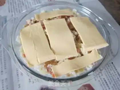 Make Cheese rice step 6