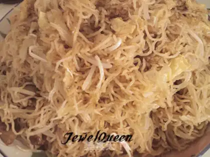 Make Hong Kong rice powder step 4