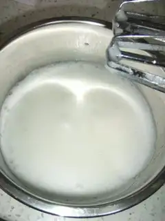 Make Ice and green bean sand step 7