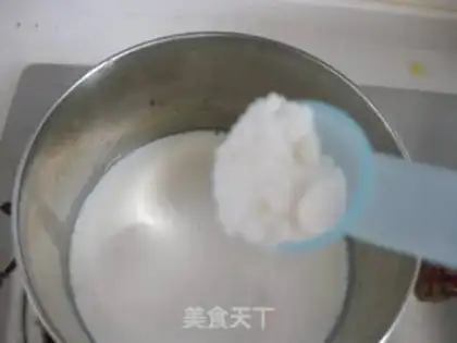 Make Vanilla ice cream step 1