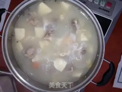 Make The mackerel soup step 2