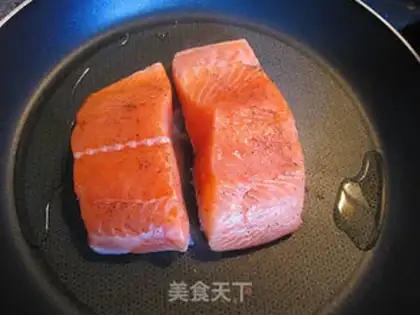 Make Fried salmon step 2