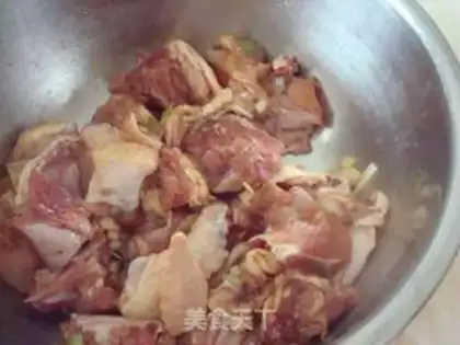 Make Spicy powdered chicken step 2