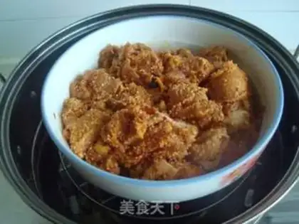 Make Spicy powdered chicken step 5
