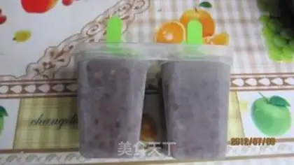 Make Red bean ice cream step 4