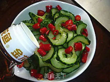 Make Sugar cucumber step 12