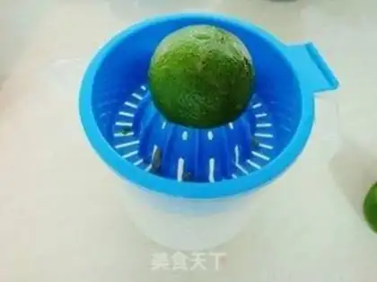 Make cucumber lemon powder step 4