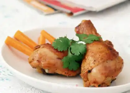 Make Black pepper barbecued leg step 3