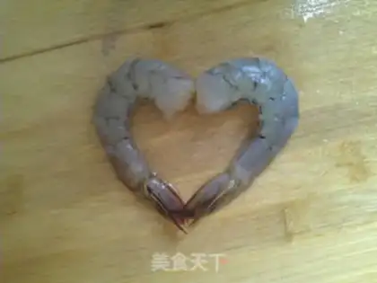 Make Mustard blue shrimp step 2
