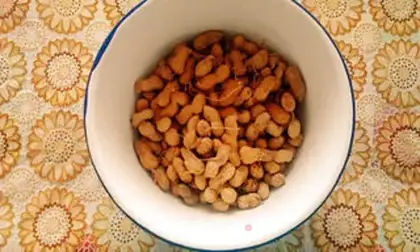Make Five saline peanuts step 0