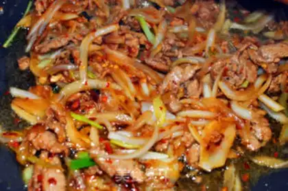 Make Onion chili step 7