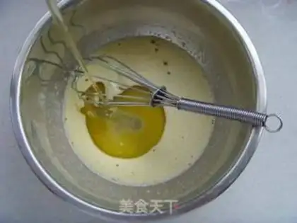 Make Banana chocolate marfin step 1