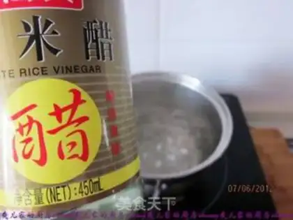 Make Cold noodles step 1