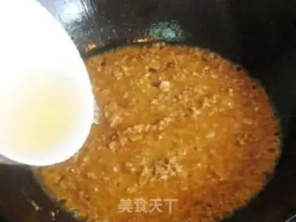 Make Soy sauce, pork and eggplant step 5