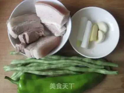 Make ♪ Four seasons of bean fried meat ♪ step 0