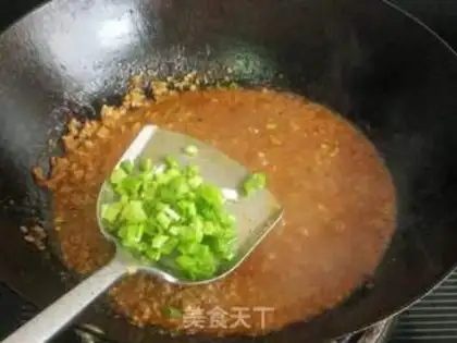 Make Soy sauce, pork and eggplant step 6